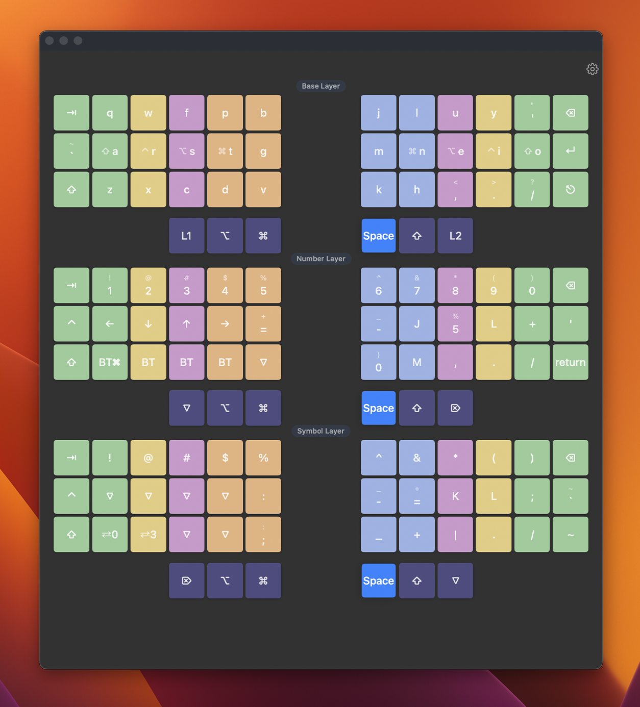 Keyboard Viewer macOS App Screenshot
